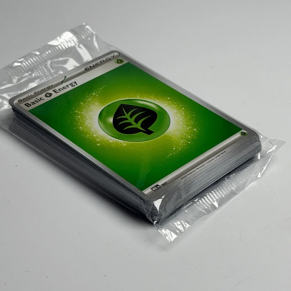 Pokemon Chaos Rising Basic Grass Energy Sealed Bulk Pack 001‎ 2025 TCG